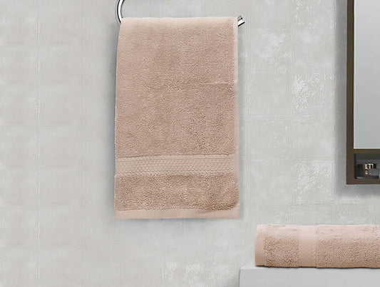 Enera Essentials Collection Beige Colorfas Hand Towel - enera