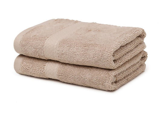Enera Essentials Collection Beige Colorfas Hand Towel - enera