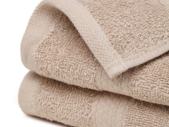Enera Essentials Collection Beige Colorfas Hand Towel - enera