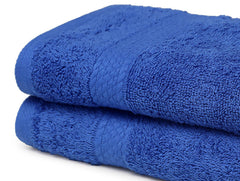 Enera Essentials Collection Navy Blue Colorfas Hand Towel - enera
