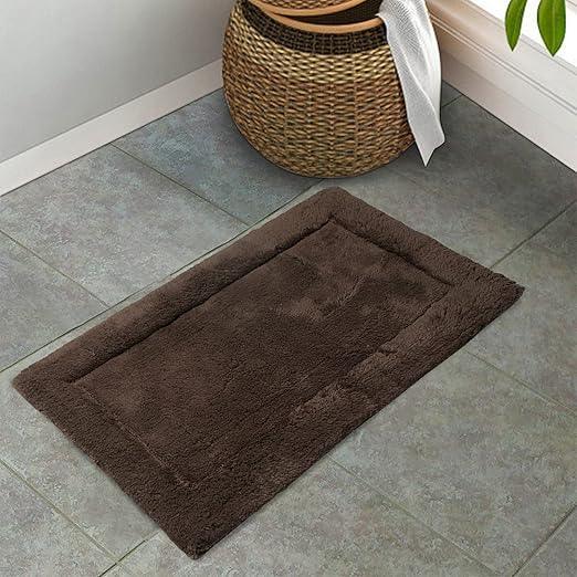 Enera Innovation Hygro Collection Chocolate 50x80cm Bath Mat - enera