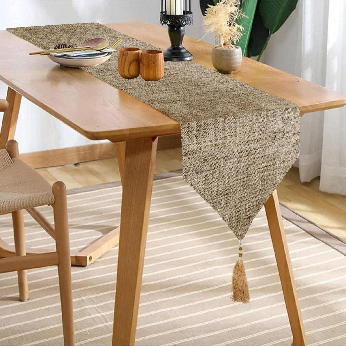 Enera Golden Colour 32x180cm Table Runner - enera