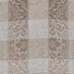 Enera Tuscany Printed Rectangle Light Cream Color Table Cover (FLRA3239) - enera