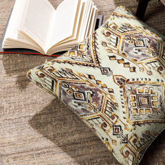 Enera Vj Sanc D1999 sn.23 Ivory Color 16x16 Inch Cushion Cover - enera