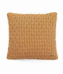 Enera Mustard Color 16x16 Inch Cushion Cover - enera