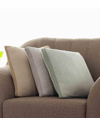 Enera Stone & Natural Color 16x16 Inch Cushion Cover - enera