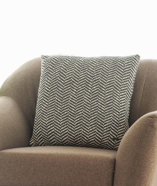 Enera Honeydew & Natural Color 18x18 Inch Cushion Cover - enera