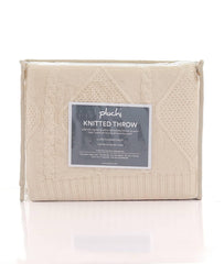 Pluchi 100% Cotton Throw Blanket | All Season Sofa & Bed Blanket - enera