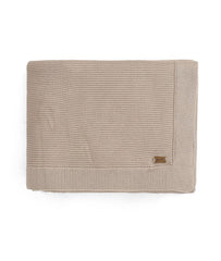 Enera Transfer Knit Pale Whisper Color Cotton Throw - enera