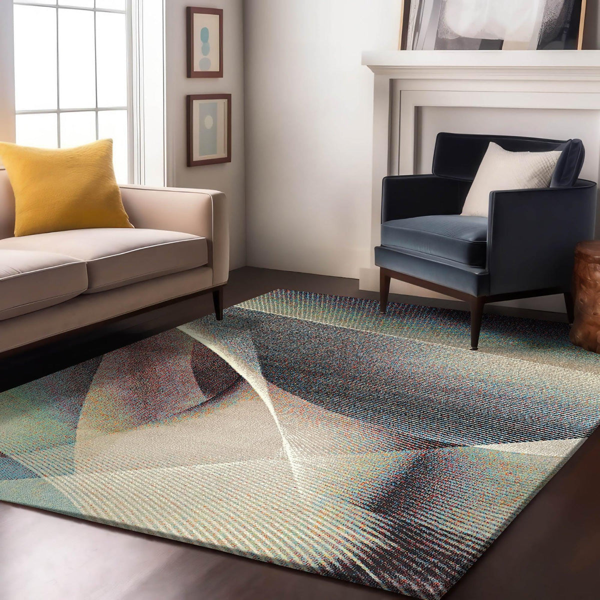 Enera Diamond 21674-70 Collection Multi Color 160x230 cm Stylish Carpet - enera