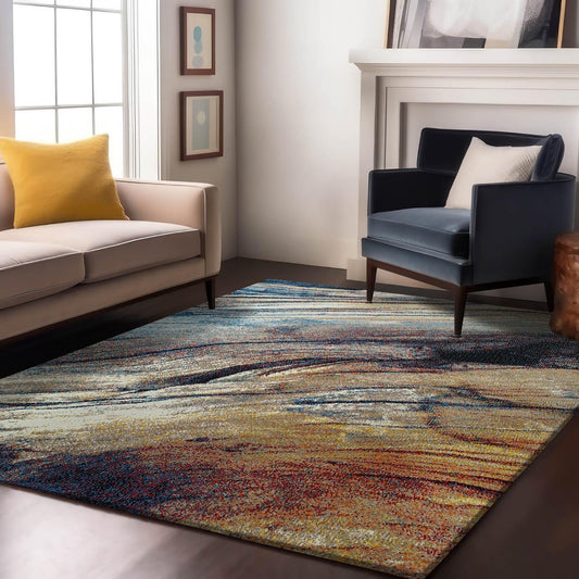 Enera Diamond O0981-110 Collection Multi Color 160x230 cm Stylish Carpet - enera