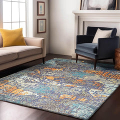 Enera Casablanca V415A-C0914 Collection Multi Color 160x230 cm Stylish Carpet - enera