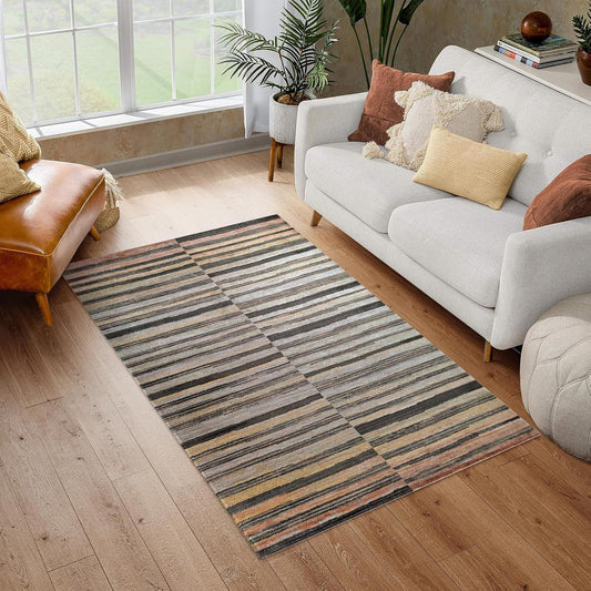 Enera Zeal Xj7-K Collection Multi Color 120x170 cm Carpet - enera