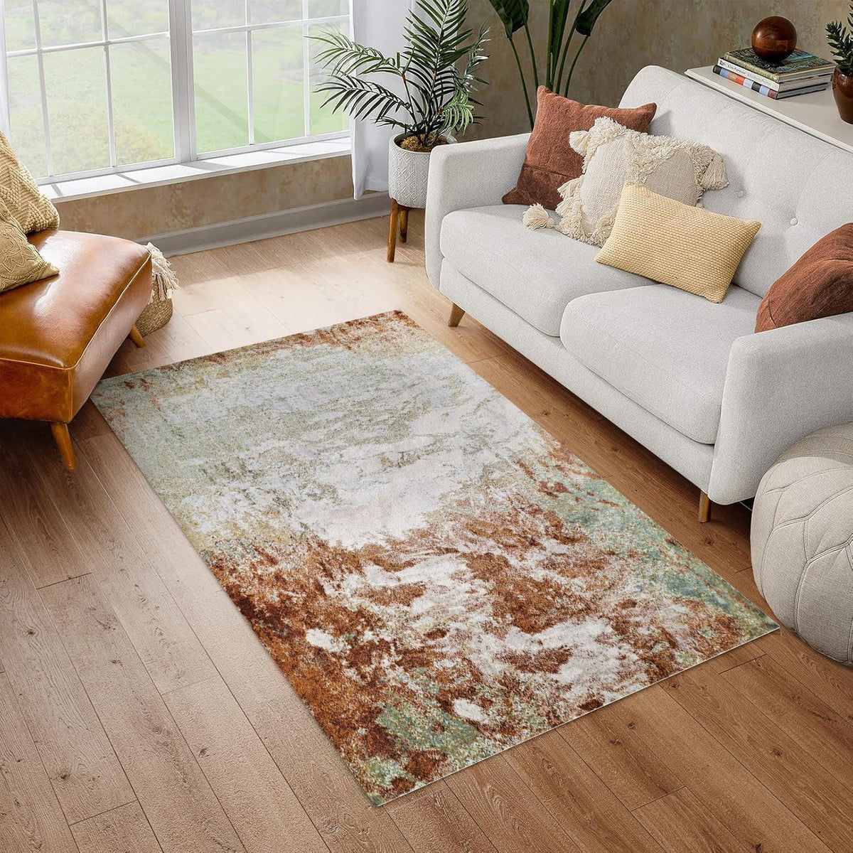 Enera Aspen 521-RD8 W Collection Multi Color 120x180 cm Carpet - enera