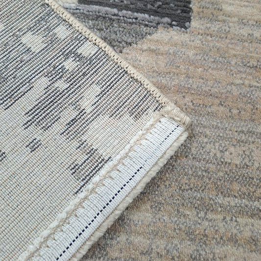 Enera Zeal 22003 XJ7-K Collection Multi Grey Color 120x170 cm Carpet - enera