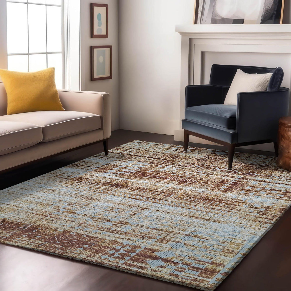 Enera Dazzle 44002 YR4-M Collection Multi Color 160x230 cm Carpet - enera