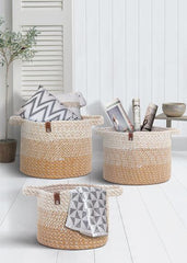 Enera Suzan Gold Color (25x25x20 cm) Organizing Basket - enera