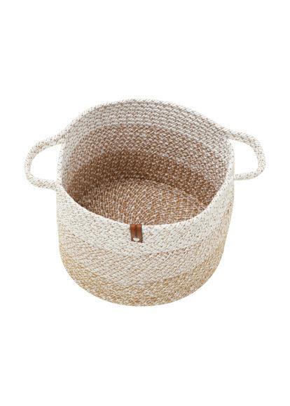 Enera Suzan Beige Color (29x29x24 cm) Organizing Basket - enera
