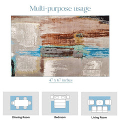 Enera Cleo 410075-990 Collection Multi Color 120x170 cm Carpet - enera