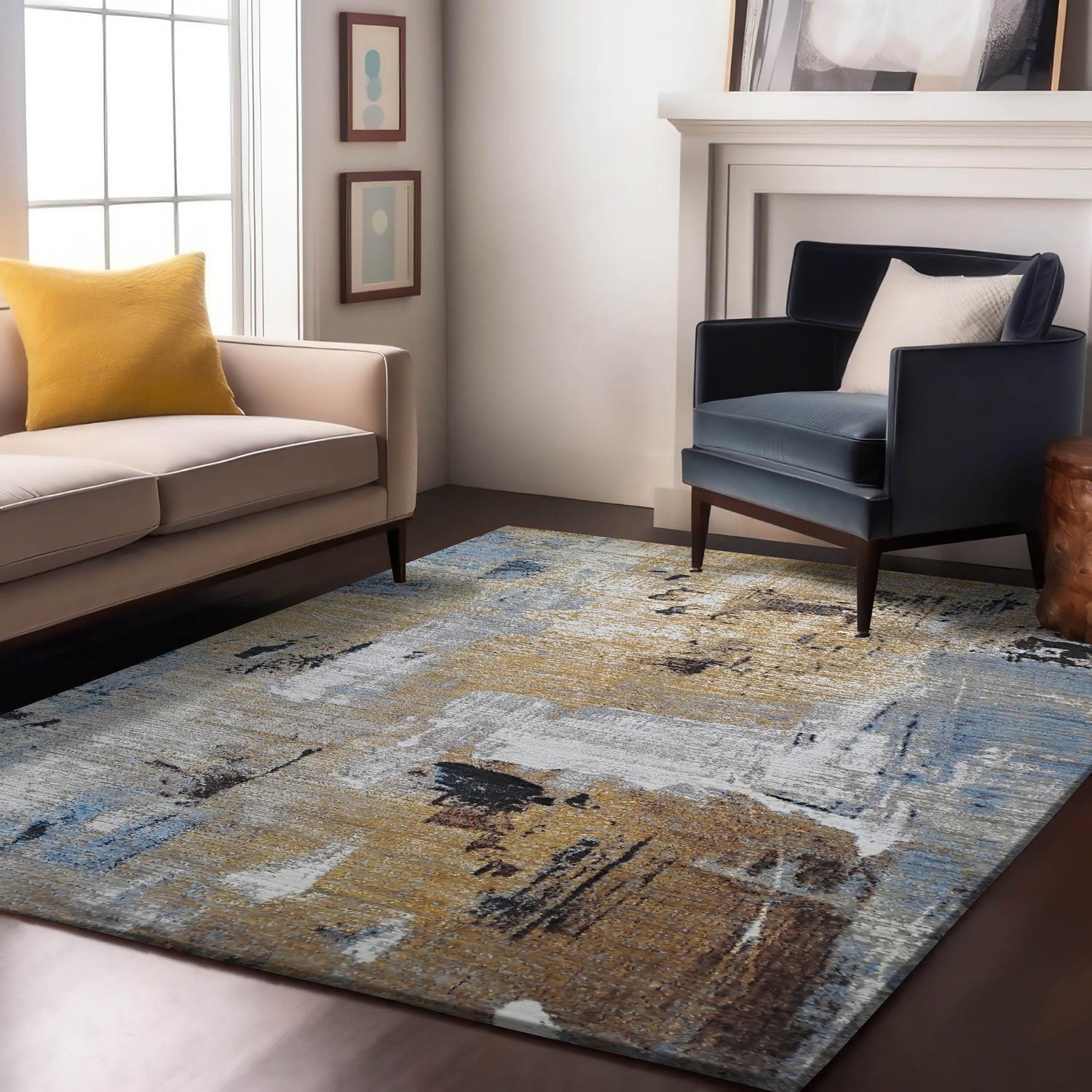 Enera Dune 1608021 UW2-H Collection Multi Color 160x230 cm Stylish Carpet - enera