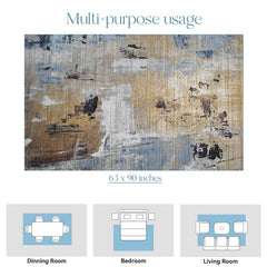 Enera Dune 1608021 UW2-H Collection Multi Color 160x230 cm Stylish Carpet - enera