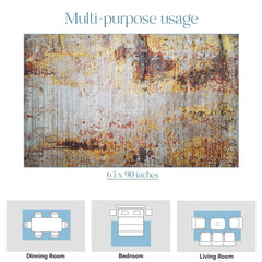 Enera Dune 41 UW2-O Collection Multi Color 160x230 cm Carpet - enera