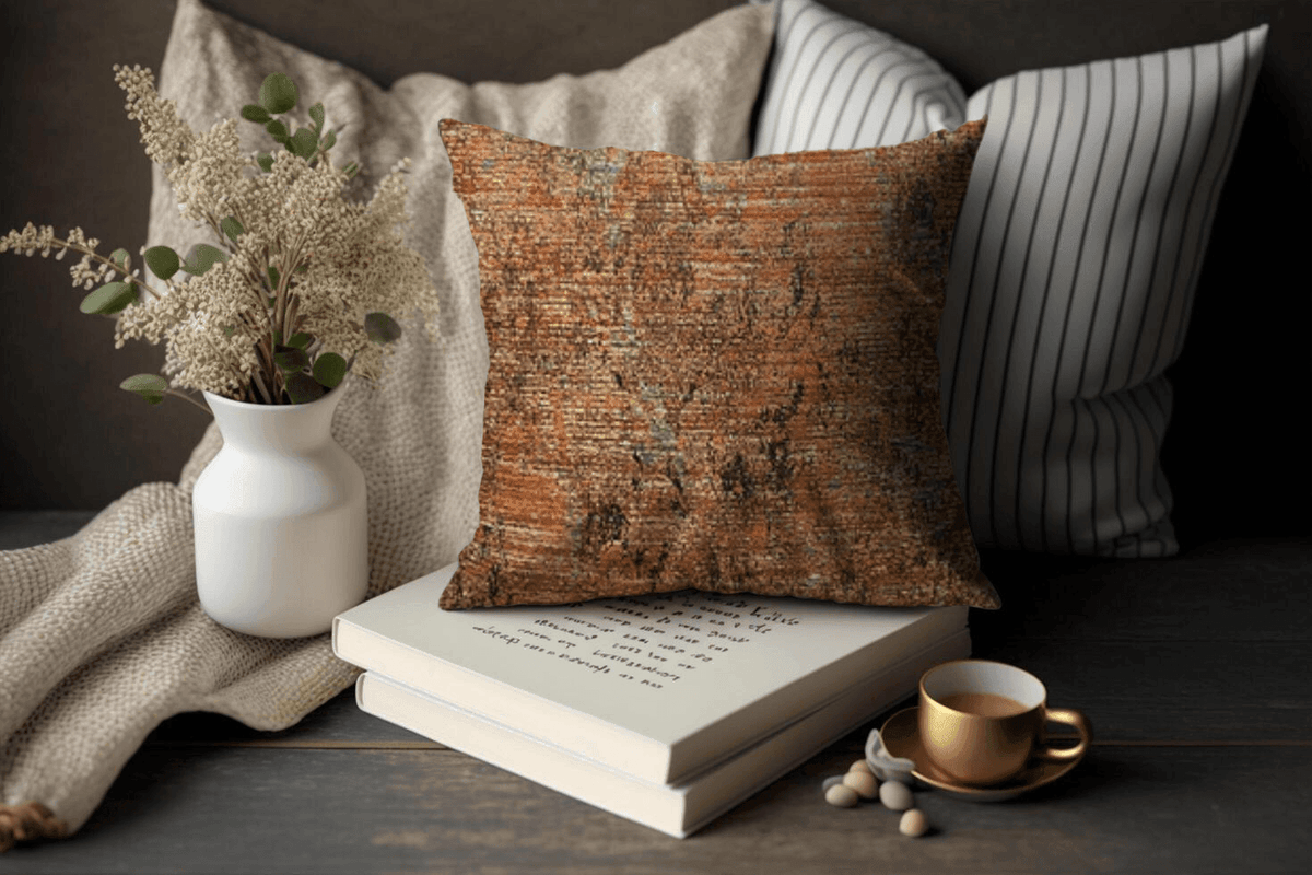 Enera JD Thread 06 6661 Multi Color 18x18 Inch Cushion Cover - enera