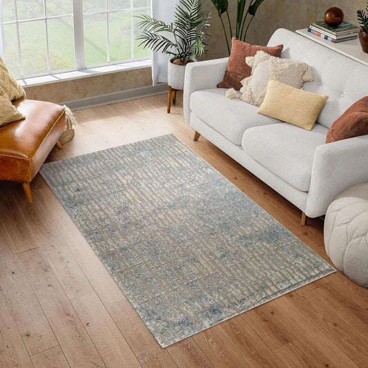Enera Elbury 30022 YR7-H Collection Grey Color 120x170 cm Carpet - enera
