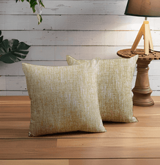 Enera SRM MAMB C303 Yellow Color 18x18 Inch Cushion Cover - enera