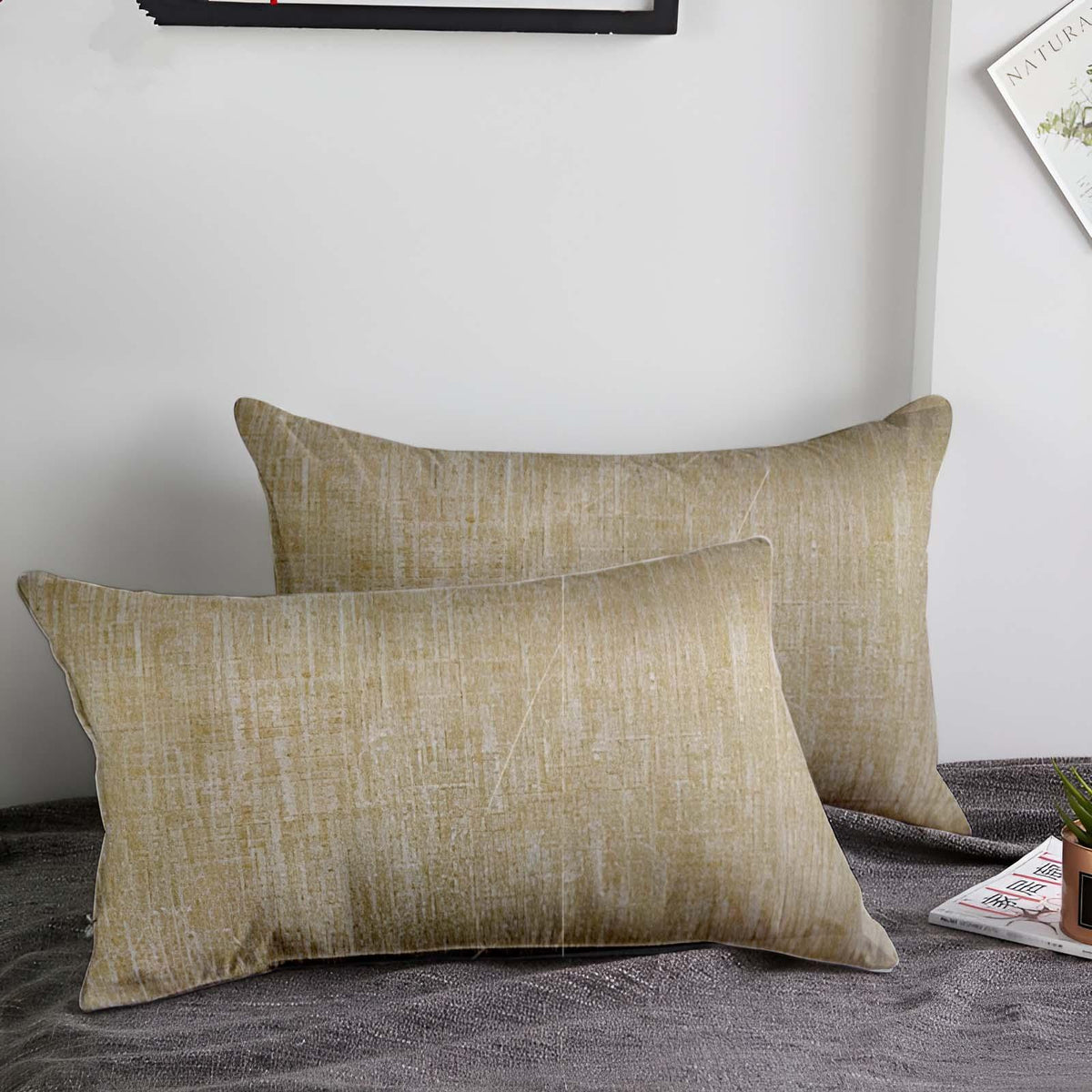 Enera SRM Mamb C303 Yellow Color 11x19 Inch Cushion Cover - enera