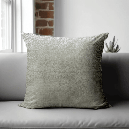 Enera Gosi JD-848 Cream Color 16x16 Inch Cushion Cover - enera