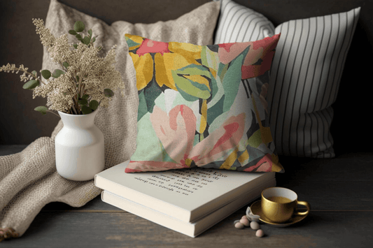 Enera SRM MAMB E-504 Multi Color 16x16 Inch Cushion Cover - enera