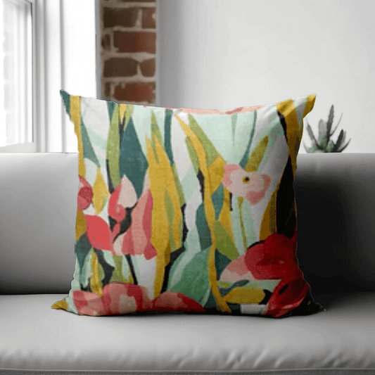 Enera SRM MAMB Multi Color 18x18 Inch Cushion Cover - enera