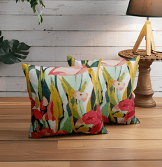 Enera SRM MAMB Multi Color 18x18 Inch Cushion Cover - enera