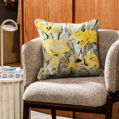 Enera SRM Mamb E502 Yellow Color 16x16 Inch Cushion Cover - enera