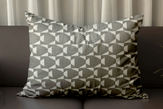 Enera SRM Mamb D402 Grey Color 11x19 Inch Cushion Cover - enera