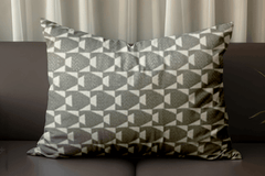 Enera SRM Mamb D402 Grey Color 11x19 Inch Cushion Cover - enera