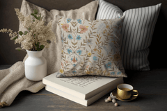 Enera KCF HARLEY 37701 White Color 18X18 Inch Cushion Cover - enera