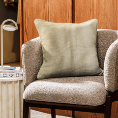 Enera Thiva 00002 Ivory Color 16x16 Inch Cushion Cover - enera
