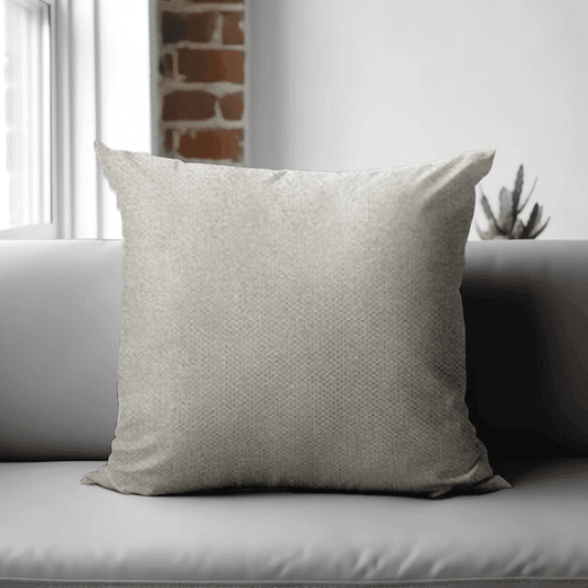 Enera THIVA 00002 Cream Color 18x18 Inch Cushion Cover - enera
