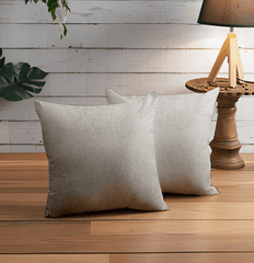 Enera THIVA 00002 Cream Color 18x18 Inch Cushion Cover - enera
