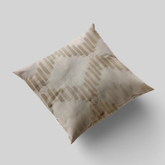 Enera GM Liv-1 Em1003 Ivory Color 16x16 Inch Cushion Cover