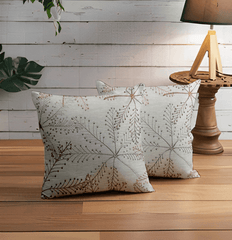 Enera GM Liv-3-EM-894 White Color 16x16 Inch Cushion Cover - enera