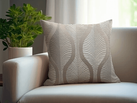Enera DD BOTA 65495 Light Pink Color 16x16 Inch Cushion Cover - enera