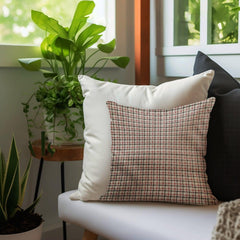 Enera SRM VIVI 201 Print Multi Color 12x12 Inch Cushion Cover - enera