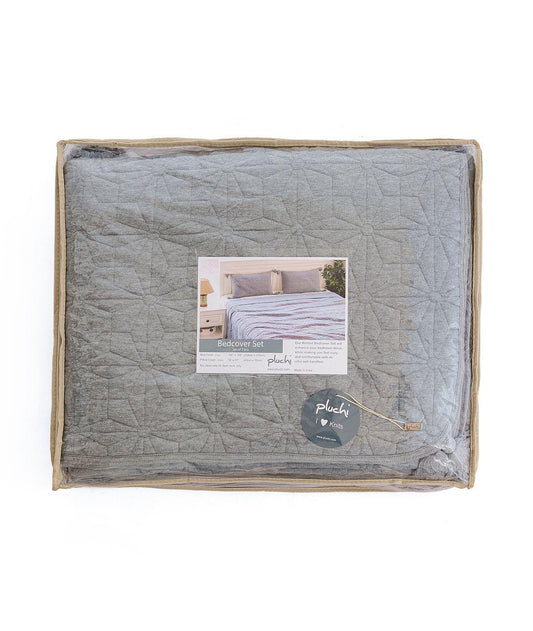 Pluchi Bedspread Set 100% Pure Cotton (Set of 3) - enera