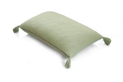 Enera 3D Cubic Scenic Green color King Size Bedcover - enera