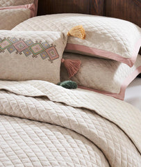 Pluchi Bedspread Set 100% Pure Cotton (Set of 8) - enera