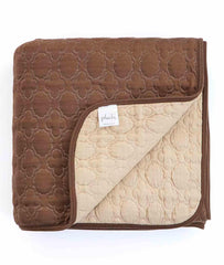Enera Bubbly Chesnut & Linen Single Bed Dohar - enera