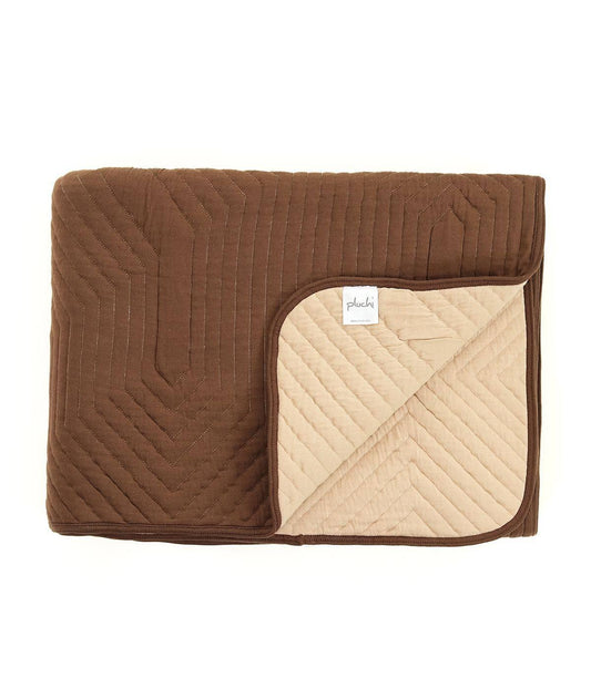 Enera Graham Chesnut & Linen Color Single Bed Dohar - enera